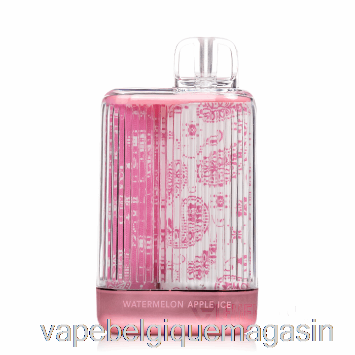 Vape Jetable Brouillard X Clarté 7000 Pastèque Pomme Glace Jetable